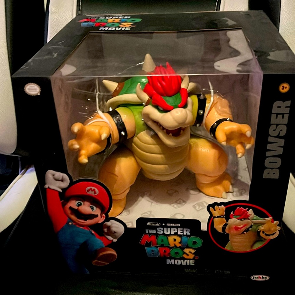 Bowser Super Mario Movie Action Figure